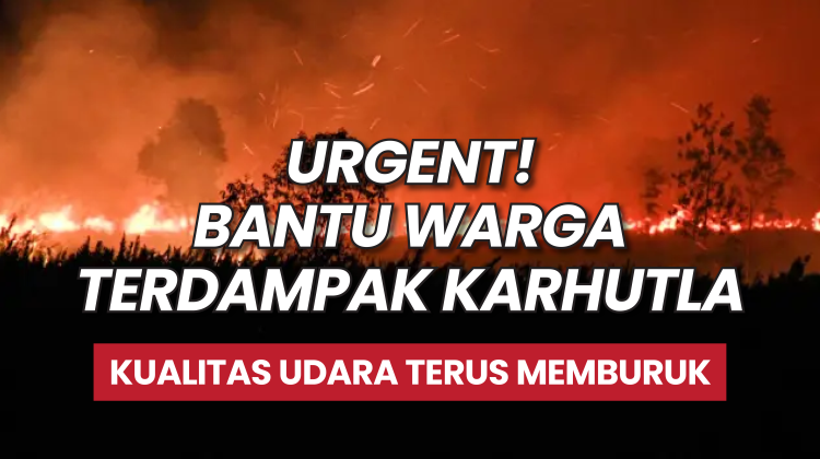 Gambar banner Urgent Bantu Warga Terdampak Karhutla