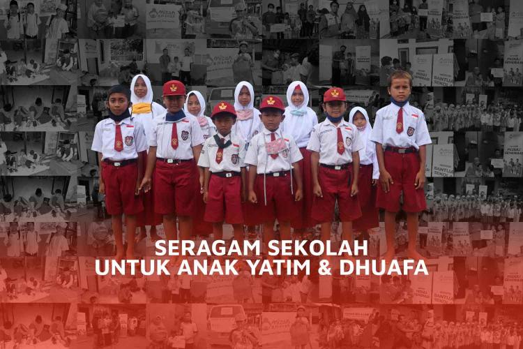 Gambar banner Seragam Sekolah Untuk Yatim Dhuafa