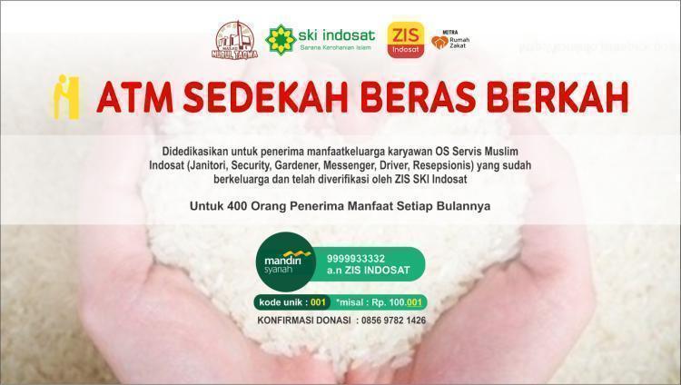 Gambar banner ATM Sedekah Beras Berkah Gambar banner ATM Sedekah Beras Berkah
