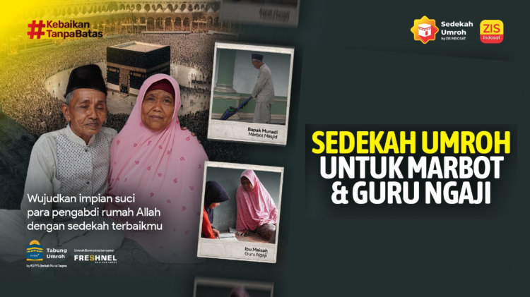 Gambar banner Hadiah Umroh untuk Marbot  Guru Ngaji 39 Tahun Mengabdi, Waktunya ke Baitullah