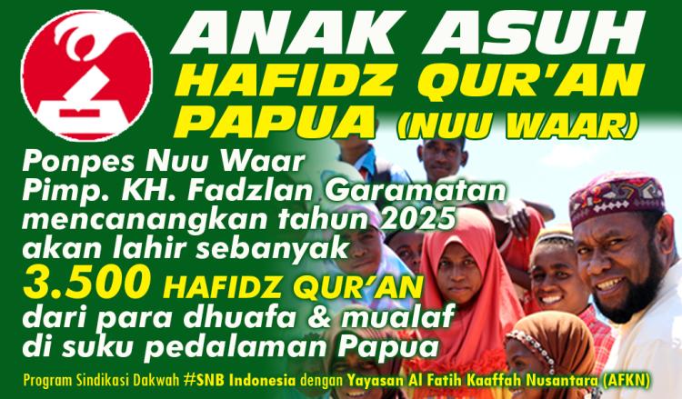 Gambar banner Anak Asuh Penghafal Quran Asal Papua Gambar banner Anak Asuh Penghafal Quran Asal Papua
