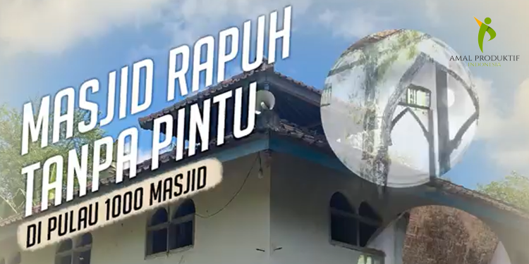 Banner program Patungan Benerin Masjid Nurul Iman