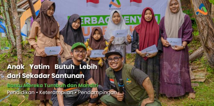Gambar banner Jaga Harapan Mereka Bantu Anak Yatim Tumbuh dan Mandiri
