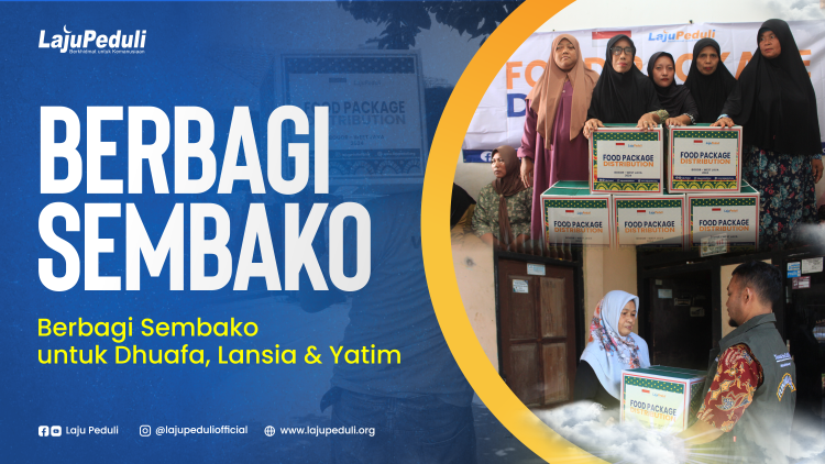 Banner program Bantu Penuhi Kebutuhan Pangan Mereka