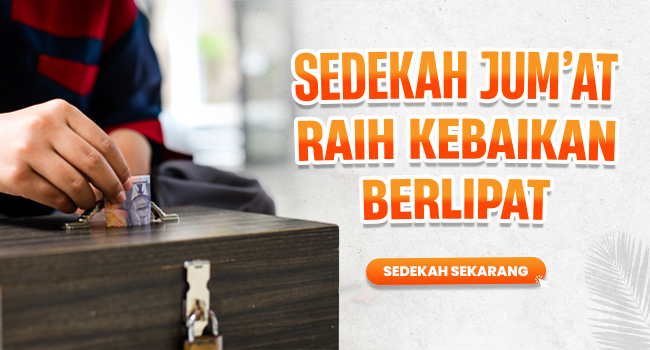 Gambar banner Sedekah Jumat Raih Pahala Berlipat Gambar banner Sedekah Jumat Raih Pahala Berlipat