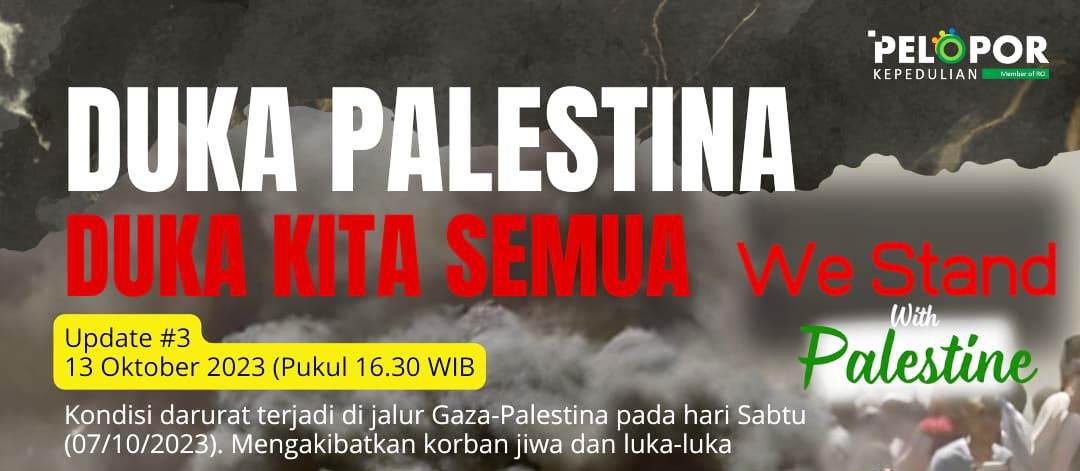 Gambar banner DUKA PALESTINA, DUKA KITA SEMUA
