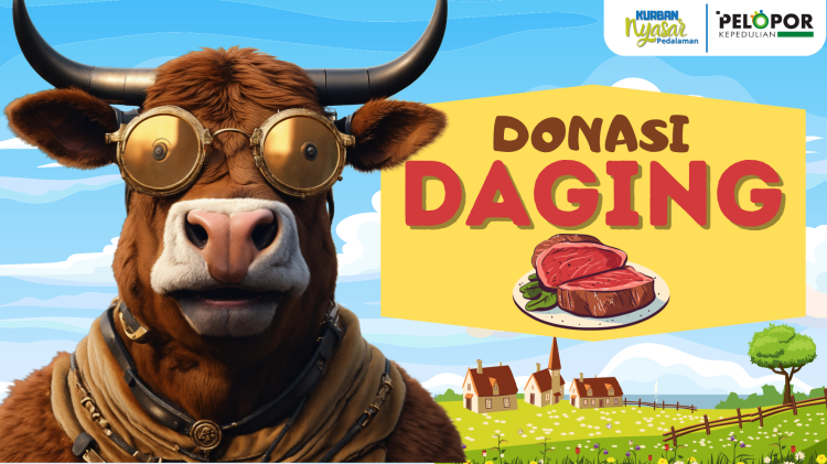Banner program Donasi Daging