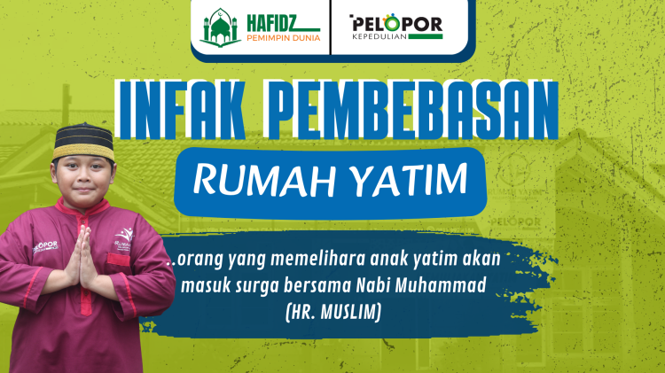 Banner program PEMBEBASAN RUMAH YATIM