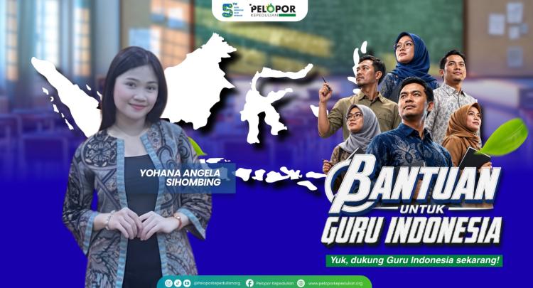 Gambar banner Bantuan Untuk Guru Indonesia ft Yohana Angela Sihombing