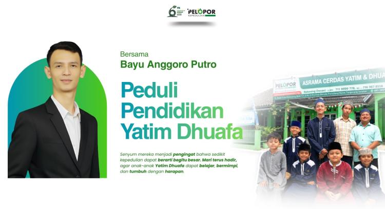 Banner program Bantuan Pendidikan ft Bayu Anggoro Putro