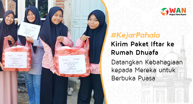 Gambar banner Kirim Paket Iftar ke Keluarga Dhuafa
