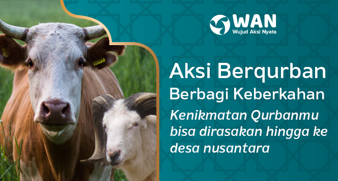 Gambar banner Bahagiakan Keluarga Dhuafa Nusantara dengan Qurbanmu