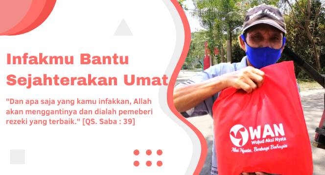 Banner program Infakmu untuk Kesejahteraan Dhuafa