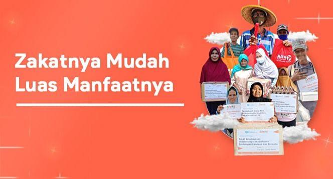 Banner program Aksi Zakat untuk Berdayakan Dhuafa Pelosok Desa