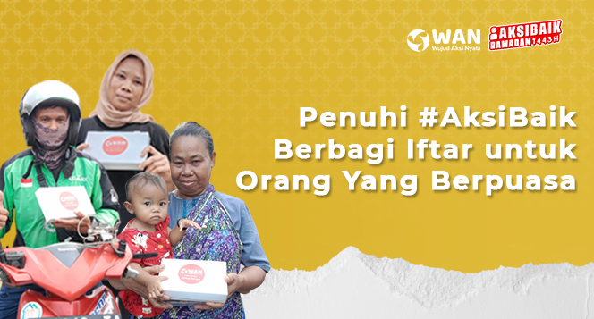 Banner program Jejak Kebaikan di Ramadhan dengan Cara Menukar Satu Takjil dengan Seribu Keberkahan