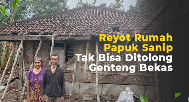 Banner program Rumahnya Hampir Roboh, Sepasang Lansia Hidup Penuh Dengan Kekhawatiran Banner program Rumahnya Hampir Roboh, Sepasang Lansia Hidup Penuh Dengan Kekhawatiran