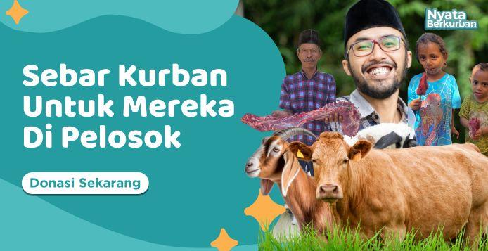 Banner program Bukan Sekadar Ibadah, Kurban Ini Adalah Wujud Kepedulian Nyata