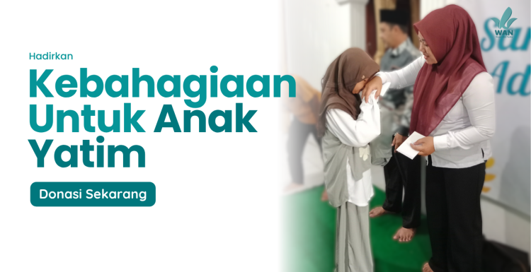 Gambar banner Berbagi Santunan Untuk Anak-Anak Yatim
