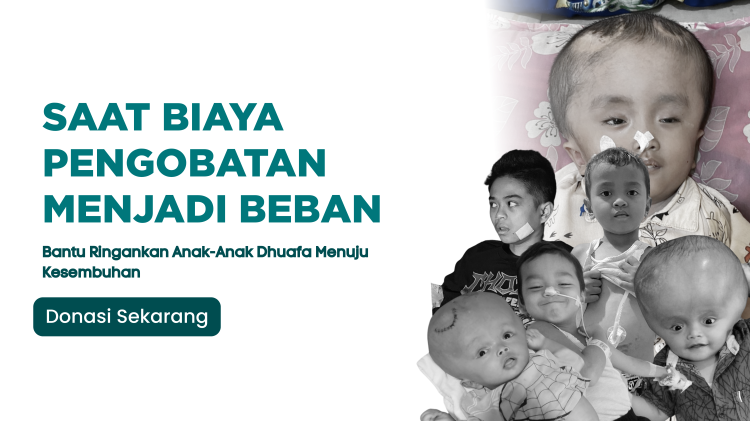 Banner program Bantu Anak-anak Sakit, Segera Mendapatkan Pengobatan