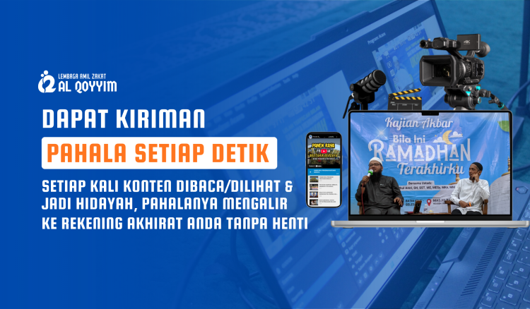 Banner program Sedekah Jariyah Melalui Media Dakwah
