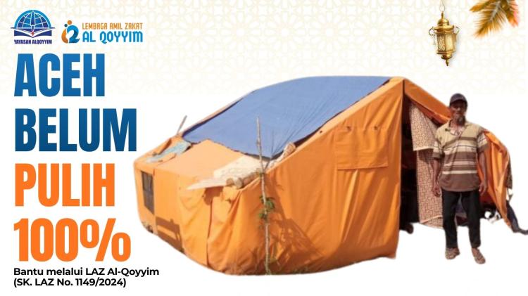 Banner program Bersama Kita Pulihkan Aceh-Sumatera