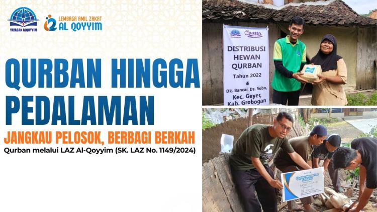 Banner program QURBAN HINGGA PEDALAMAN