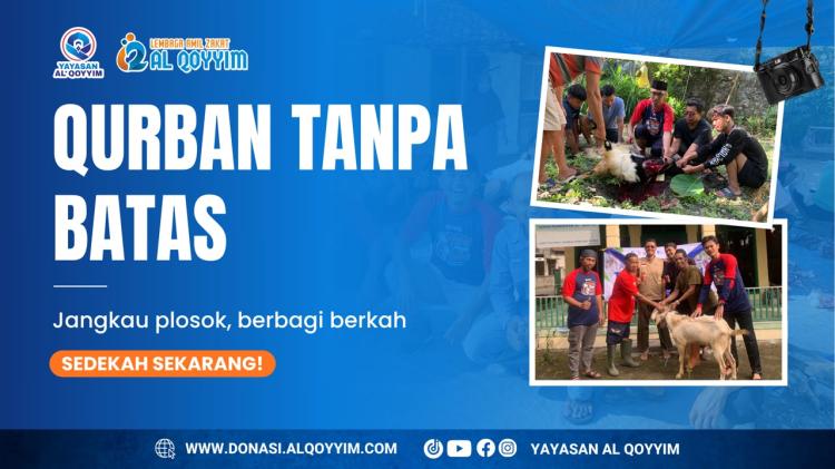 Banner program KURBAN TANPA BATAS