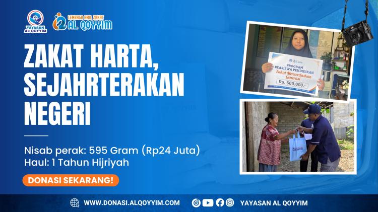 Banner program ZAKAT SEJAHTERAKAN NEGERI