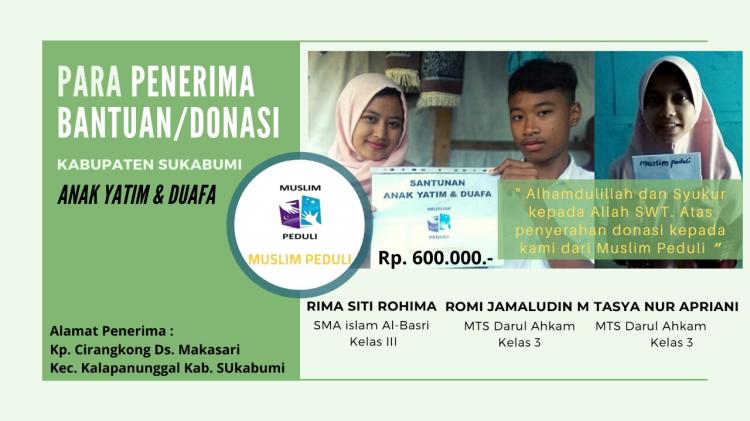 Gambar banner Santunan Anak Yatim dan Duafa