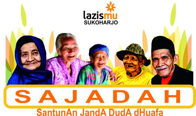 Banner program SAJADA Santunan Janda Duda Dhuafa