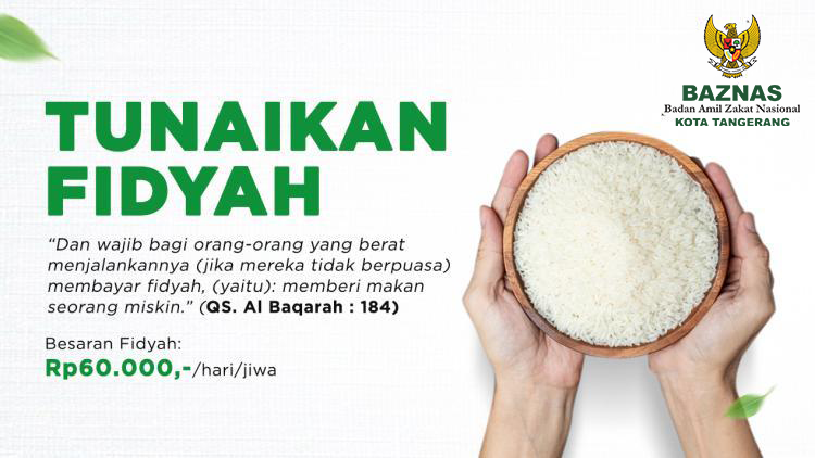 Banner program TUNAIKAN FIDYAH