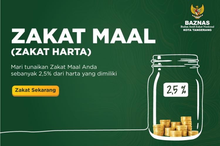 Banner program Tunaikan Zakat Maal