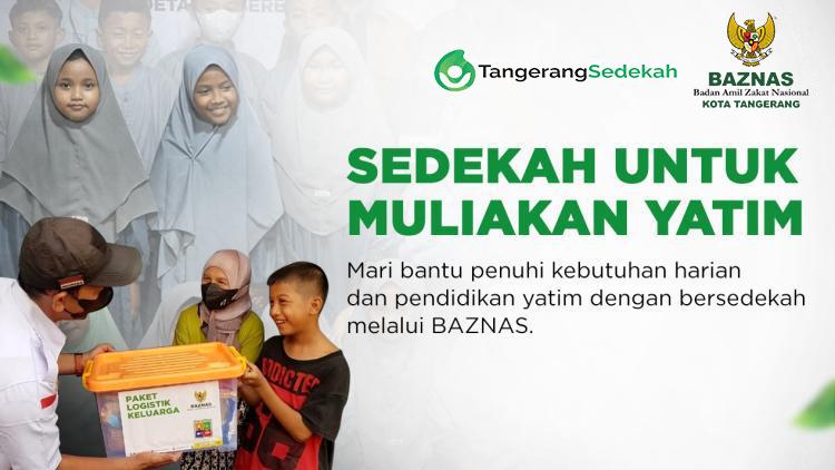 Banner program Sedekah Muliakan Yatim