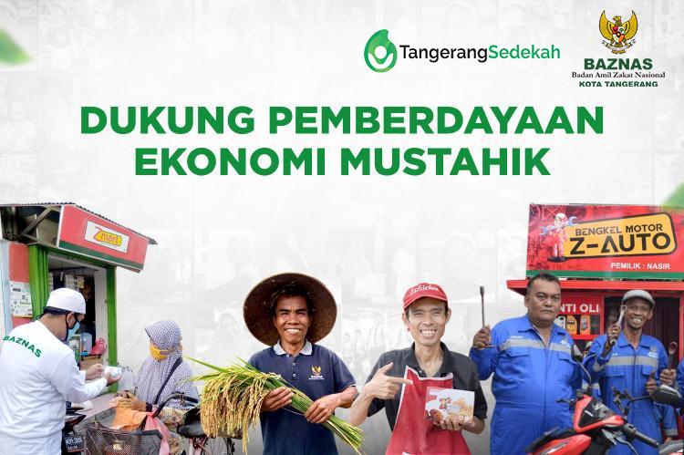 Banner program DUKUNG PROGRAM PEMBERDAYAAN EKONOMI MUSTAHIK