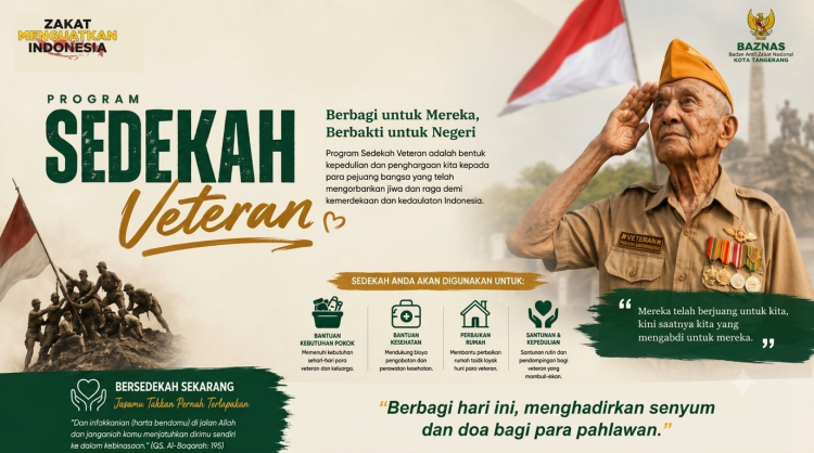 Gambar banner SEDEKAH VETERAN