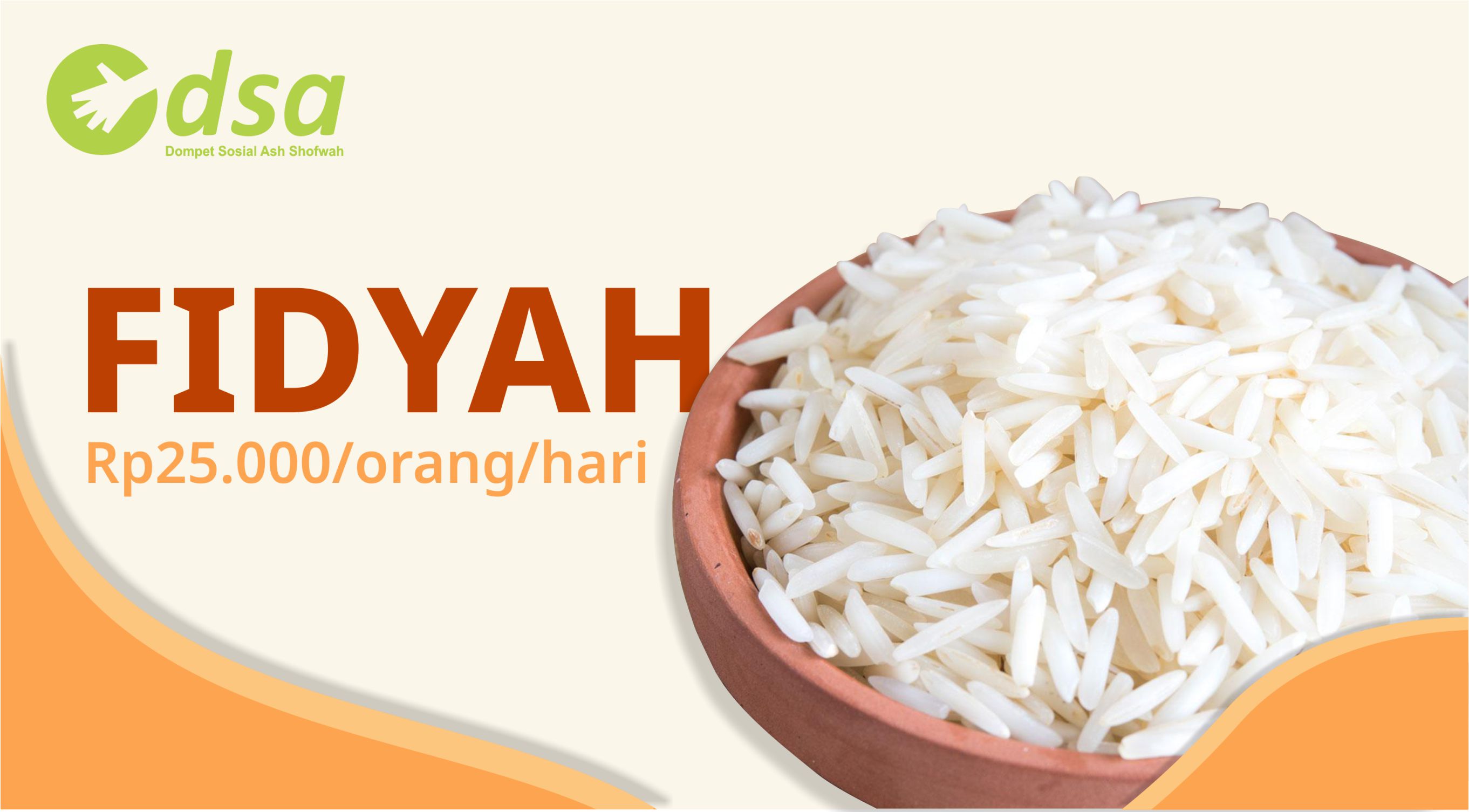 Gambar banner Bayar Fidyah Mudah, Cukup dari Rumah