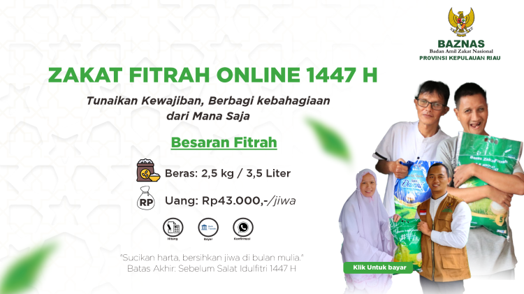 Gambar banner ZAKAT FITRAH