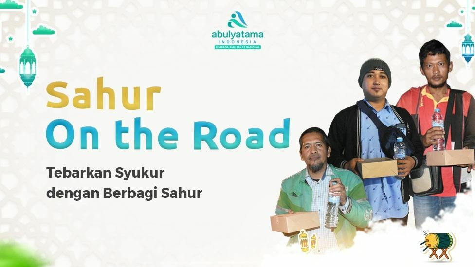 Gambar banner Tebarkan Syukur dengan Berbagi Sahur