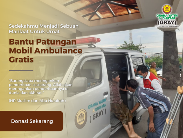 Banner program Pengadaan Layanan Ambulance Gratis