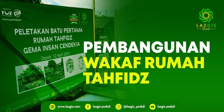 Banner program Wujudkan Mimpi Mereka Jadi Hafidz Quran, Ayo Wakaf Rumah Tahfidz