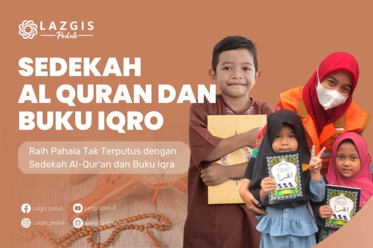 Banner program Sedekah Al-Quran Kado untuk Orang Tua yang Telah Meninggal