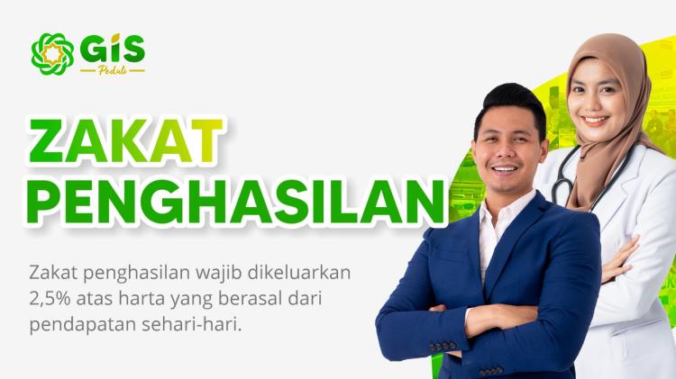 Banner program ZAKAT PENGHASILAN BAHAGIAKAN DUAFA