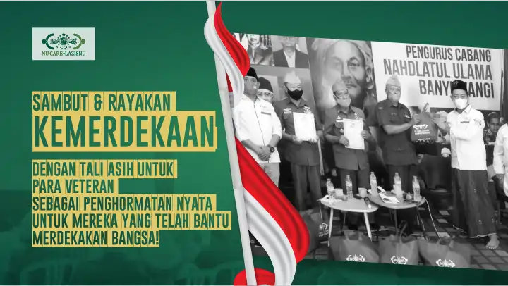 Gambar banner Bulan Kemerdekaan, Berikan Tali Asih untuk Veteran