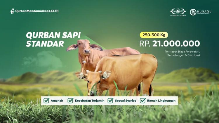 Gambar banner Sapi Standar