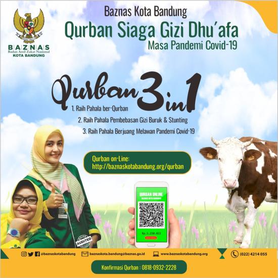 Banner program Qurban Siaga Gizi Dhuafa