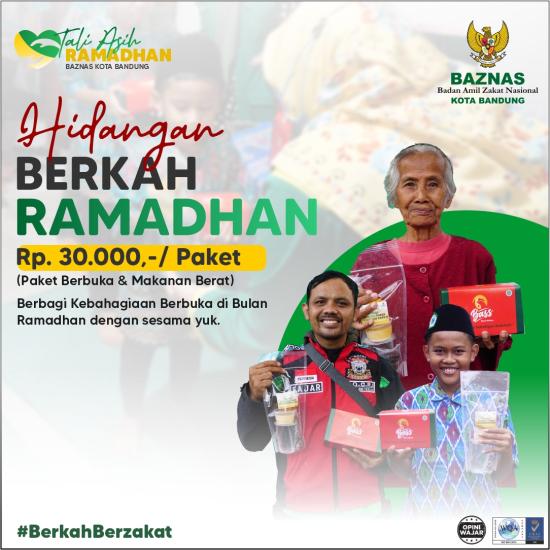 Banner program Hidangan Berkah Ramadhan