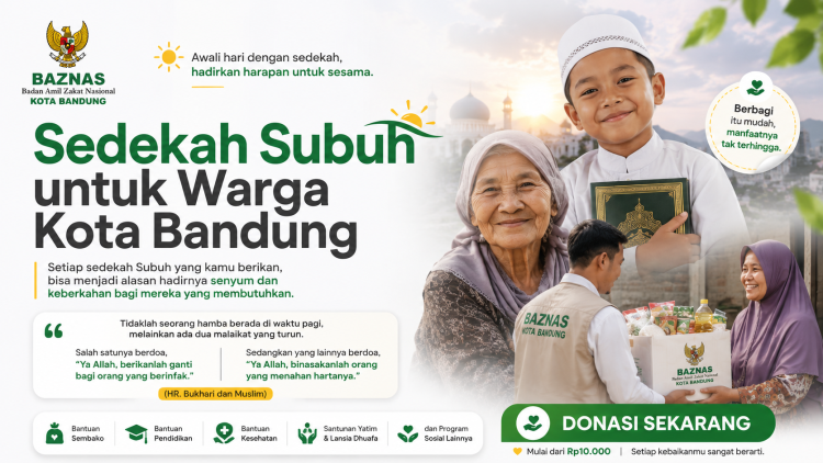 Gambar banner Awali Hari dengan Sedekah Subuh