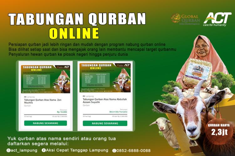 Gambar banner Tabungan Qurban Atas Nama  Zen Muchlis