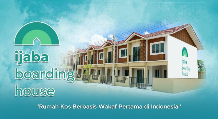 Banner program WAKAF IJABA BOARDING HOUSE