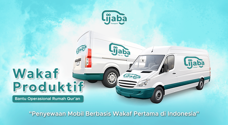 Banner program WAKAF IJABA TRANSPORT